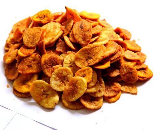 Cholesterol Free Tasty Healthier Crispy Delicious Snack Nutritious Banana Chips Packaging Size: 1 Kg