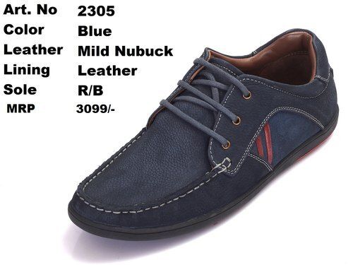 Comfortable To Wear Anti Slippery Simple And Stylish To Use Daily Wear Blue Casual Shoes