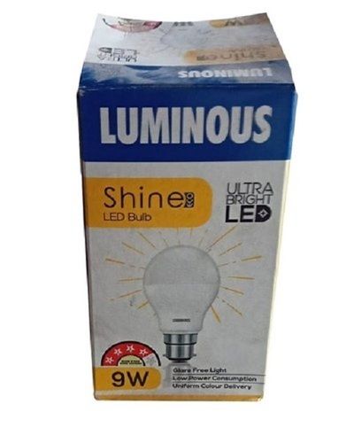 Energy Efficient Light Weight Long Lasting Ceramic Round White Led Bulb For Domestic Use  Design: Rechargeable