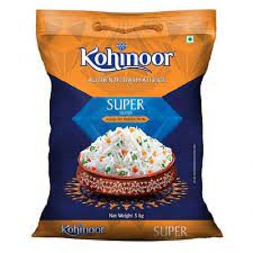 Kohinoor Basmati Rice - Long Grain Aromatic White Rice, 100% Pure, Organic, Nutty Flavor, Light Fluffy Texture, Freshly Dried, Superior Quality