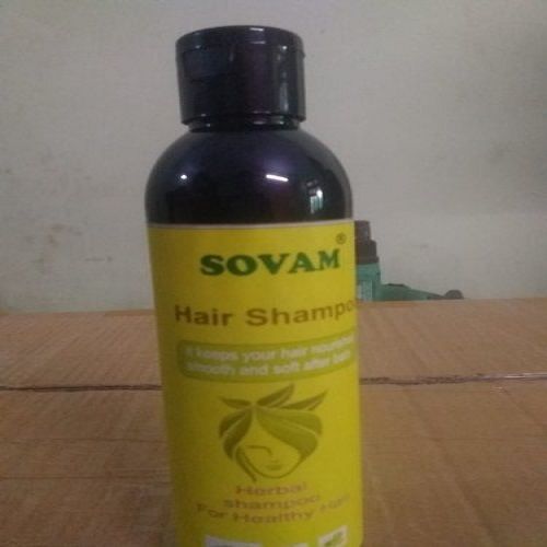 Golden Yellow High Strength Reduce Hair Fall Sovam Aloe Vera Herbal Shampoo For Frizzy Hair 