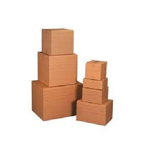 Paper Light In Weight Brown Packaging Carton Box