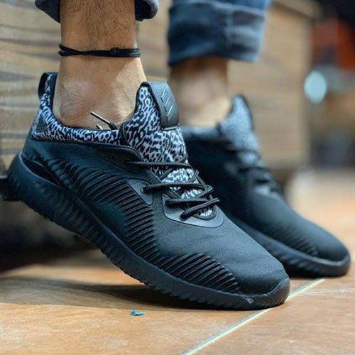 Light Weight Blue Lace Up Pvc Material Stylish Casual Shoes For Mens