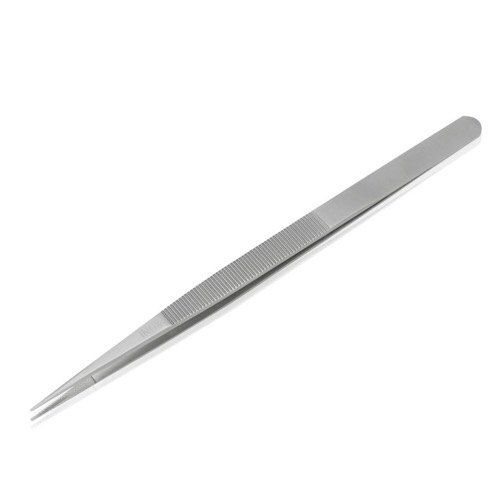 Non Magnetic Stainless Steel Diamond Tweezer With Serrated Grips