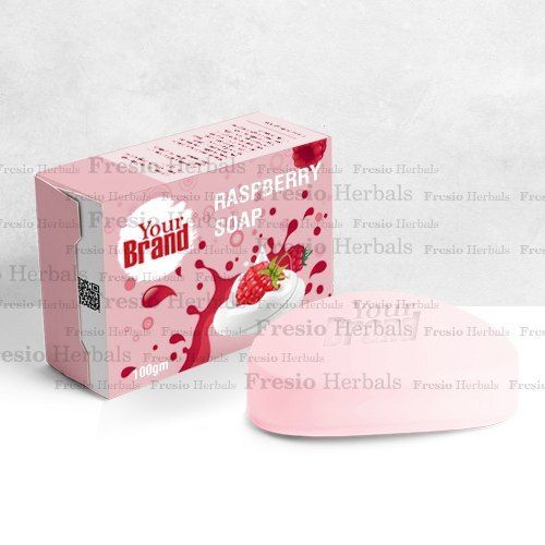 Pink Herbal Raspberry Handmade Soap 125g for Bathing