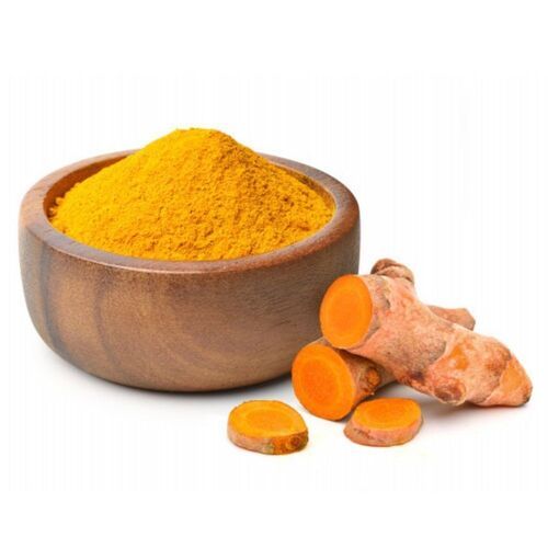 Pure And Natural Sun Dried Turmeric Powder Used In Cooking And Medicine