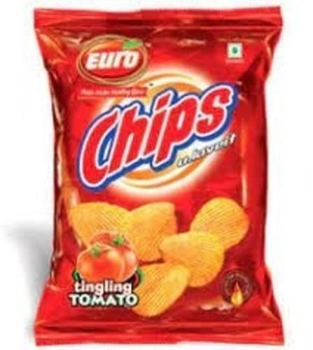 Spicy And Tasty Euro Tomato Chips, Made With Organic Potato, Pack Of 160 Gm 