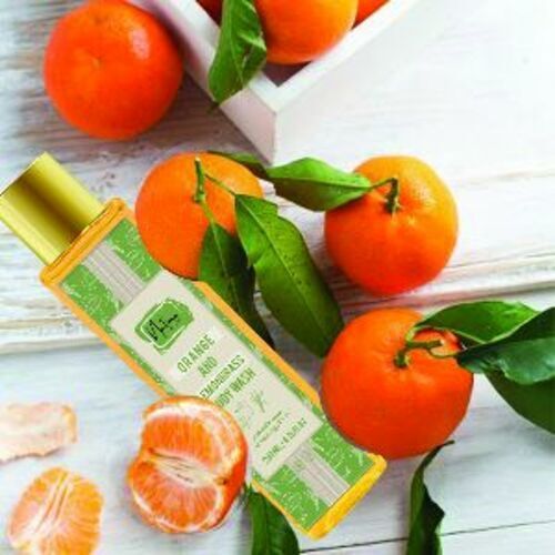 100% Pure & Daily Use Skin Care Orange & Lemongrass Body Wash Color Code: Gold