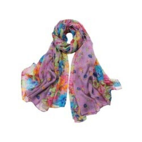 Fashionable Multi-Color Daily Wear Viscose Printed Scarf For Ladies