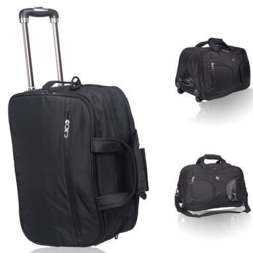 Casual Trendy travel bag 55 L heavy duty unisex travel luggage bag  Expandable with two Spiner