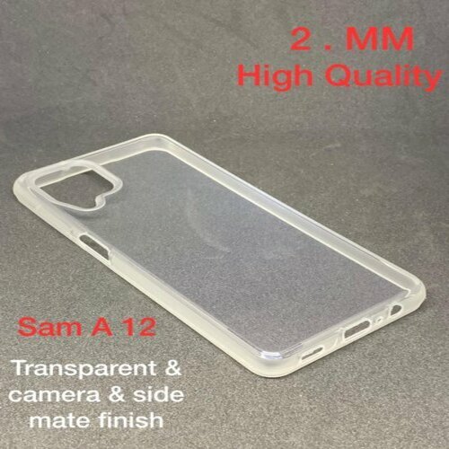 हाई क्वालिटी और हल्के वज़न का साफ़ करने में आसान साइड मैट पारदर्शक मोबाइल कवर बॉडी मटीरियल: प्लास्टिक