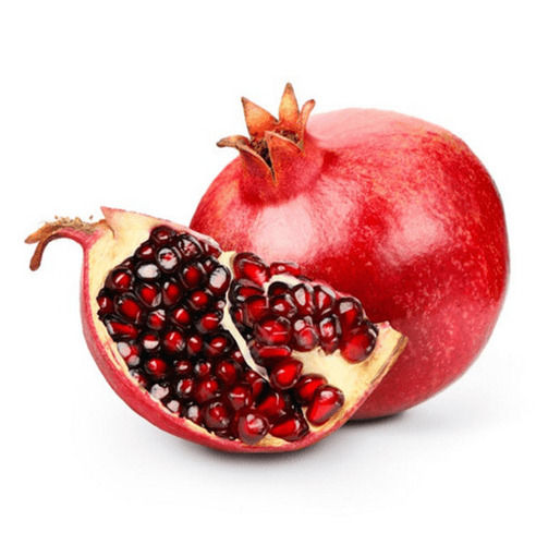 Highly Nutritious Healthy Antioxidants Flavonoids Tasty Fruit Fresh Pomegranates 