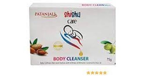 Hydrates And Moisturises Patanjali Shishu Care Body Cleanser (Baby Care Soap)