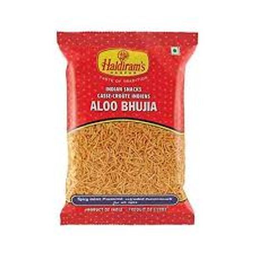 Potato Instant Food And Wonderful Snacks Popular Crunchy Crispy Snack Haldirams Aloo Bhujia 