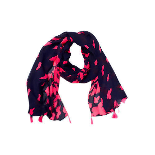 Ladies High-Quality Design Light And Eye-Catching Cotton Fancy Scarf 