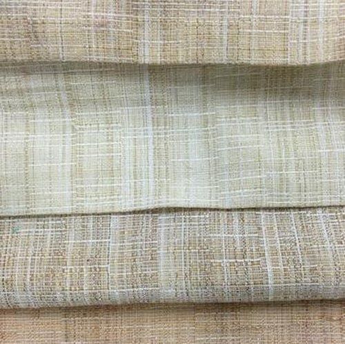 Washable Lightweight Shrink Resistance Plain White And Brown Khadi Fabric For Textile Industries