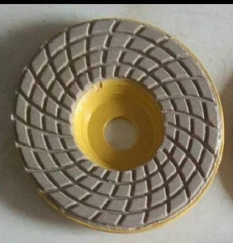 Long Lasting Strong Yellow And Brown Prerna Plastic Polishing Pad For Floor