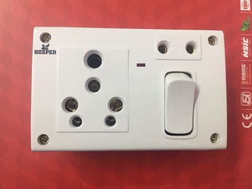 Short Circuit Protection And Electric Illuminated White Electrical Switch Board Application: Electronic Equipment