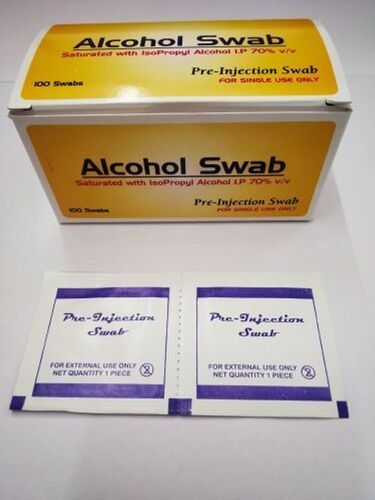 Skin Friendly Disposable Low Cost Healthy Hygienic Alcohol Swab