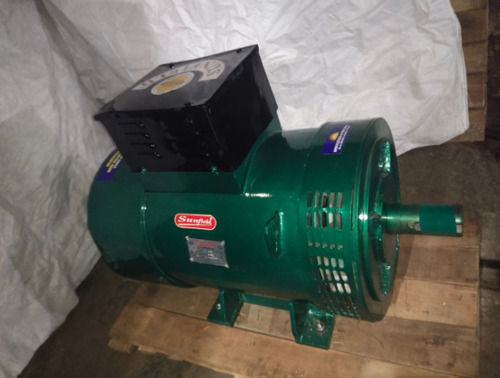 30 Kva Green Mild Steel Three Phase And Single Phase Generator Output 400 V