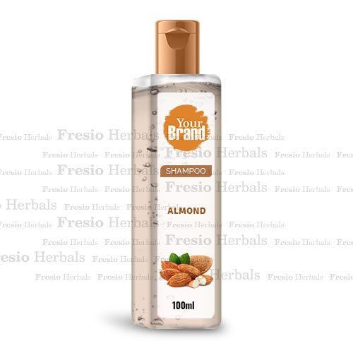 Herbal Almond Shampoo 100ml with Cleansing and Moisturizing Properties