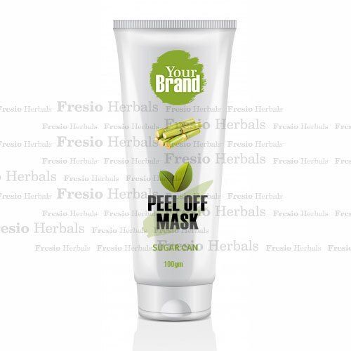 Beauty Products Herbal Gel Sugarcan Peel Off Mask 100G Tube For Face