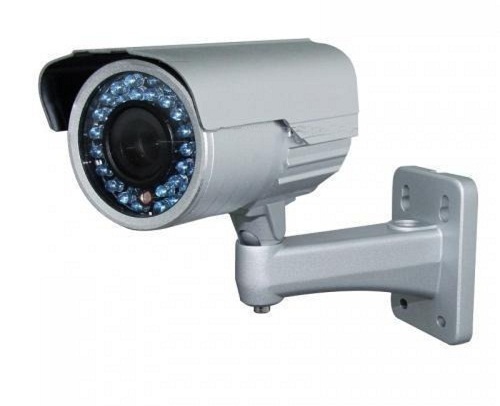 High Definition Bullet CCTV Camera - Plastic, 12 Inch | Waterproof, Adjustable 170°-90° Viewing Angle, Excellent Low Light Performance