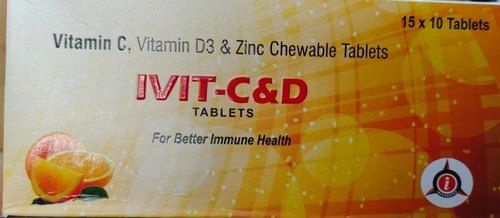 Ivit-c & D Chewable Tablet , 15x10 Tablets