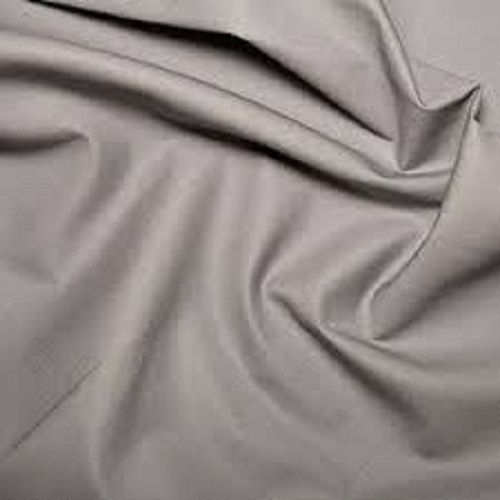 Light Weight Skin Friendly And Breathable Plain Grey Soft Cotton Fabric For Dress Making