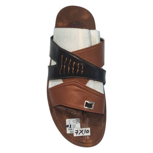 Brown Men Comfortable Light Weight And Skin Friendly Daily Wear Flip Flop Slipper