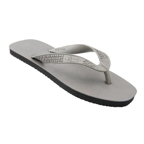 Grey Men Light Weight Comfortable And Skin Friendly Daily Wear Rubber Gray Slipper