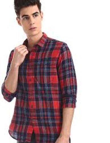 Men'S Flannel Plaid Long Sleeve Fashion Single Chest Pocket Check Shirt Age Group: All