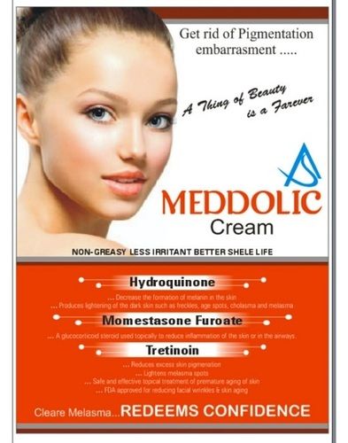 Non Greasy Less Irritant Meddolic Cream 