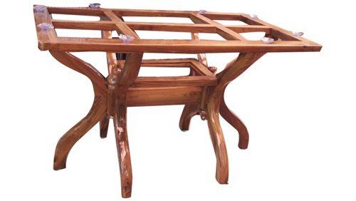 Machine Made Rectangular Sheesham Modail Table Wood Brown Wooden Table 