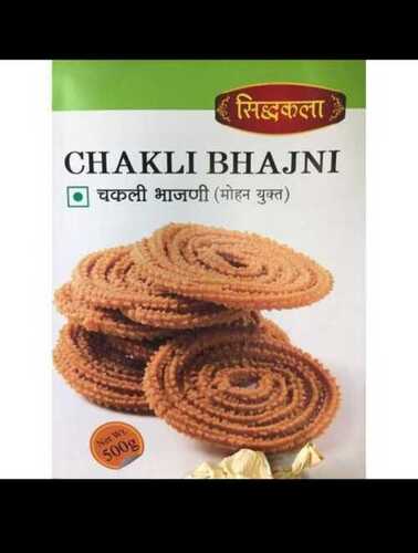 Tasty Siddhakala Chakli Bhajni Net Weight 500 Gram, Packed In Plastic Packet