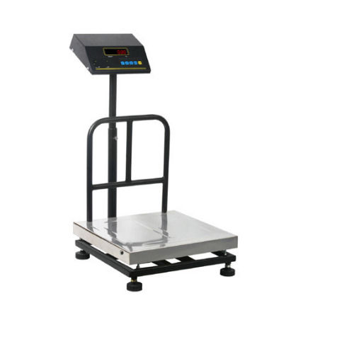 Silver Sleek Design And Digital Display Electronic Weighing Machine For Industrial Use