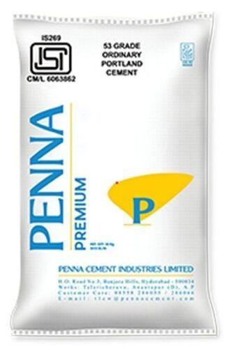 Manufactured Sand  For Constructions A High Structural Strength Grey Penna Cement Opc 53 Grade