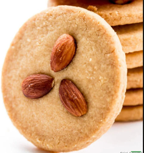 100% Vegetarian And A Perfect Tea, Coffee Time Snack Badam Biscuit Fat Content (%): 5.8 Grams (G)