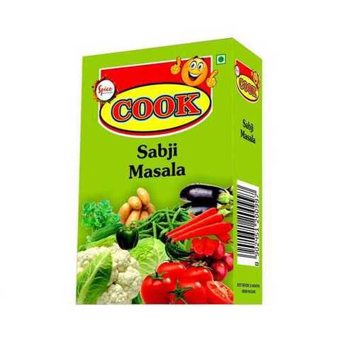 Brown 100 Percent Pure And Natural Sabji Masala To Enhance The Flavor Of Vegetables, Pack Of 50Gram 