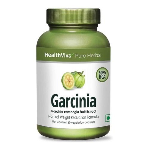 60 Capsules Healthviva Pure Herbs Fat Loss Garcinia Cambogia