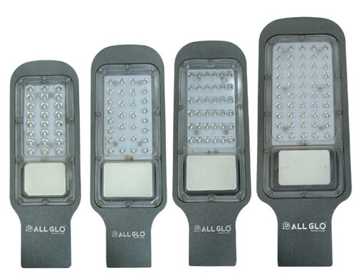 सड़क और बगीचे के लिए ग्रे चमकदार और चमकदार एलईडी स्ट्रीट लाइट