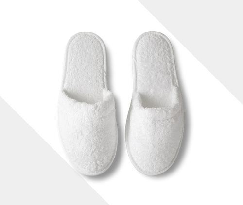 Wool Easy To Wear Comfortable Smooth And Soft Cool White Room Slipper For Women 