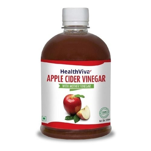 Healthviva Apple Vinegar 100%natural, 0.5 L Unflavored Tonic