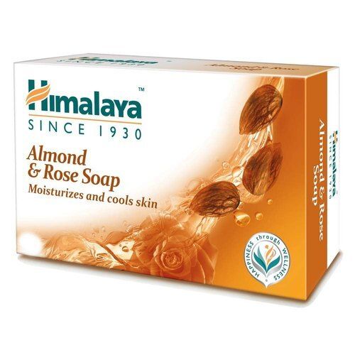 Healthy Soft Skin Pure Moisturizer And Cools Skin Almond Rose Flavour Himalaya Soap