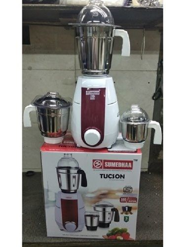 High Performance Stainless Steel Powerful Moto Sumedha Mixer Grinder Capacity: 501-750W T/Hr