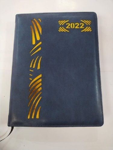 Light Weight Hard Bound Paper Beautiful Blue Diary For Notes Making