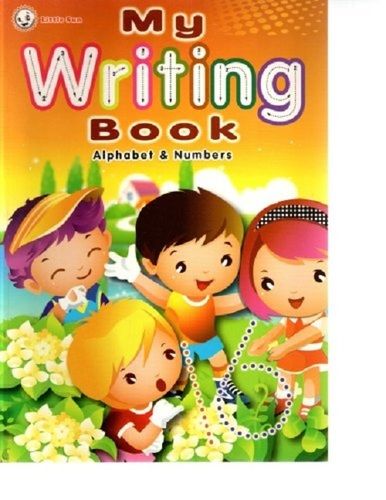 My Writing Book Alphabet And Numbers English Educational Books