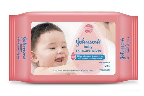 Skin Care Effectively Cleans And Smooth Johnson Baby Wipes