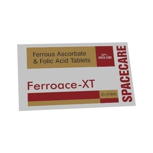 Space Care Ferrous Ascorbate And Folic Acid Ferroace-xt Tablets