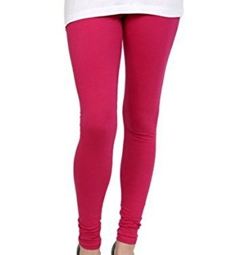 Women Light Weight And Breathable Pink Comfortable Legging For Daily Use